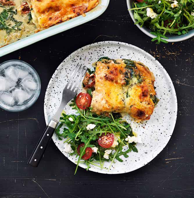 VEGETARISK LASAGNE 99k 11)=
