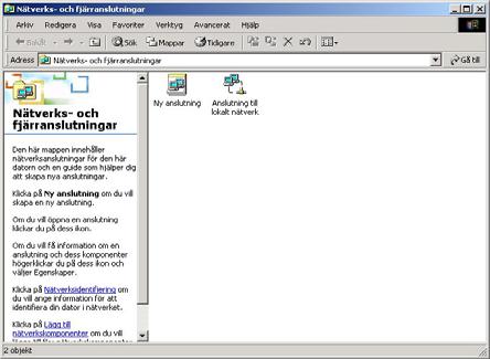 Snabbstartsguide Inställning av en PC med Windows 2000 1.