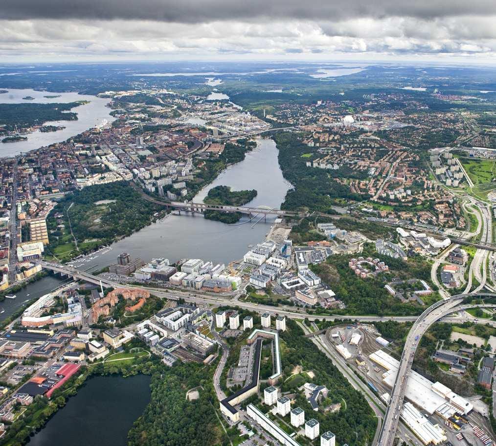 rade analyser av hur olika växt- och djurarter sprids i staden och s kallade habitatn tverk har kartlagts f r några av de viktigaste växt- och djurgrupperna.