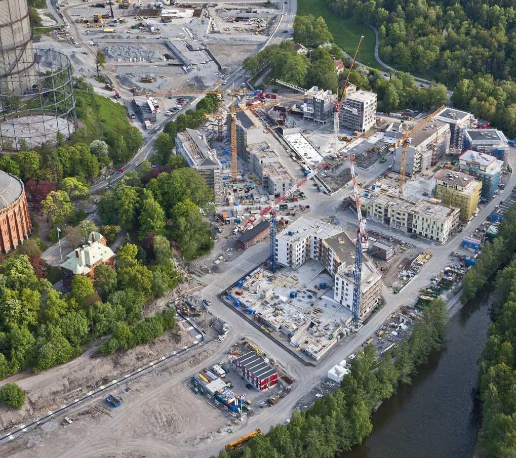 Den gr na promenadstaden Den promenadstad som beskrivs i Stockholms versiktsplan är en lerkärnig, tät, och sammankopplad stad, d r parker och naturomr den har en viktig roll.