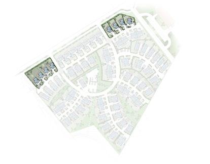 Hustyp C C1 C2 C3 C4 C1-C4 byggs under etapp 1 (östra). 4 ROK BOA 105,5 KVM FRILIGGANDE HUS I TVÅ PLAN C5 C6 C7 C8 C5-C8 byggs under etapp 2 (västra).