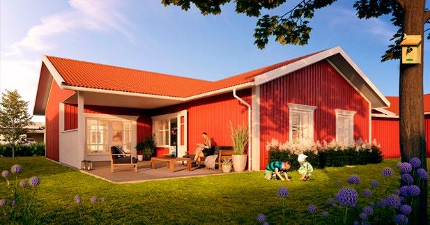Alla hus kommer att ha god standard med flexibla planlösningar och flera tillvalsmöjligheter beroende på tycke och smak.