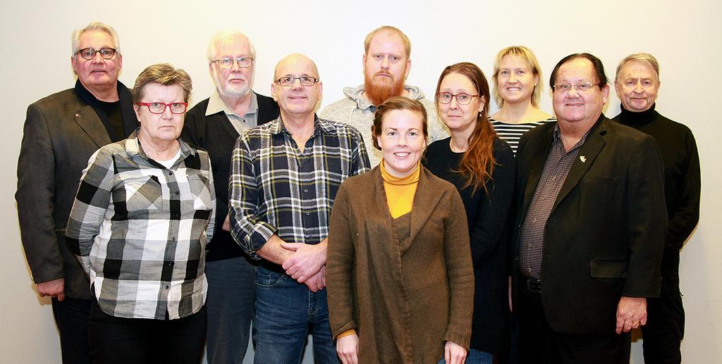 Vår förbundsdirektion 2017 Från bakre raden och framåt; Göran Bergström, Kjell Svantesson, Andreas Köhler, Elise Ryder Wikén, Sune Halvarsson, Elisabet Öhrnell, Göran Nilsson, Stina Kimselius, Ulf