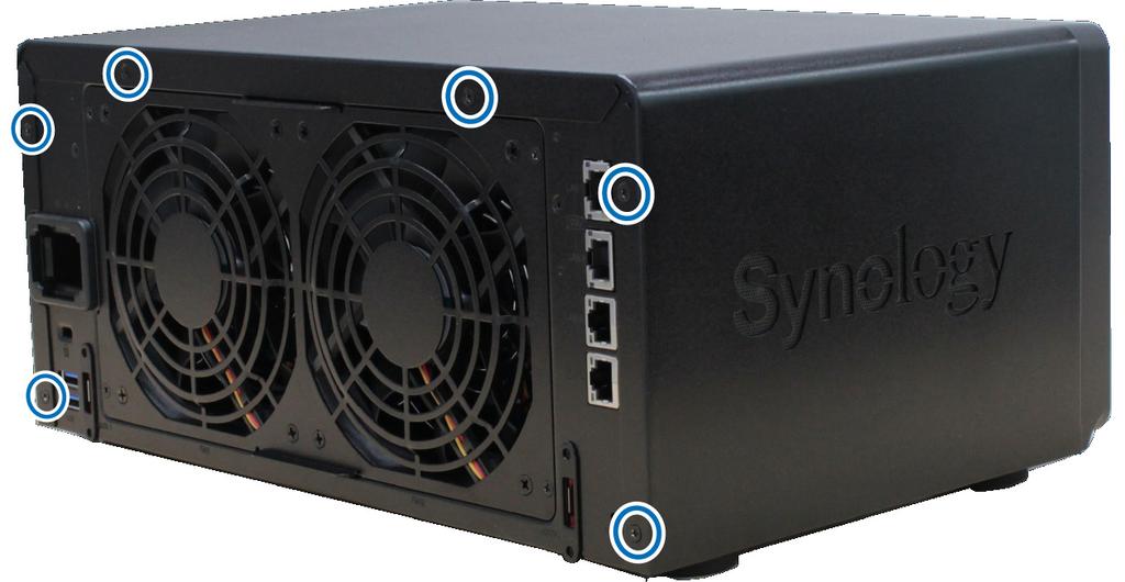 Lägg till en RAM-modul på DiskStation Den extra Synology DDR3-RAM modulen är utformad för minnesutökning i DiskStation.