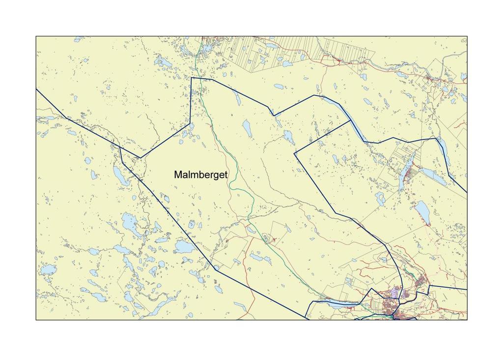 Malmberget Ett nytt valdistrikt benämnt Malmberget bildas. Detta valdistrikt erhåller ytor från befintliga valdistrikt, Välkomma, Gunilla och Bäcken samt delar av Gällivare valdistrikt.
