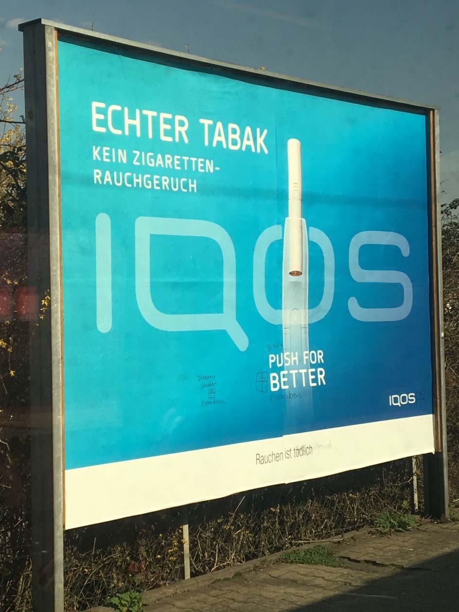 IQOS = I quit ordinary smoking Äkta tobak