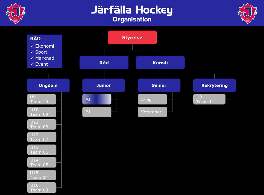 Rekrytering För att säkra framtiden både ekonomiskt och föreningsmässigt behöver vi rekrytera nya spelare, ledare och funktionärer, genom: Tre Kronors Hockeyskola.