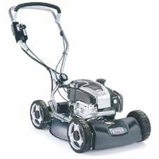 Utrustc19 med en Briggs & Stratton-motor och ett 95 cm Quick-Flip klippaggregat med Multiclipfunktion för perfekt klippresultat. Vår storsäljare.