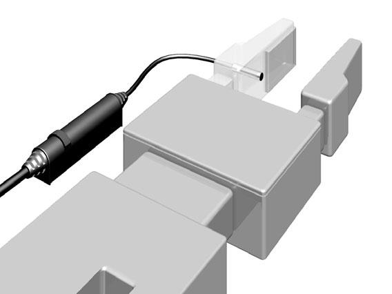 monteras på en rörlig del, till exempel en robothand. Typöversikt Givare DC tvåtrådstyp Artikelnummer Utförande Avkänningsavstånd Driftsstatus NO NC Skärm diam.