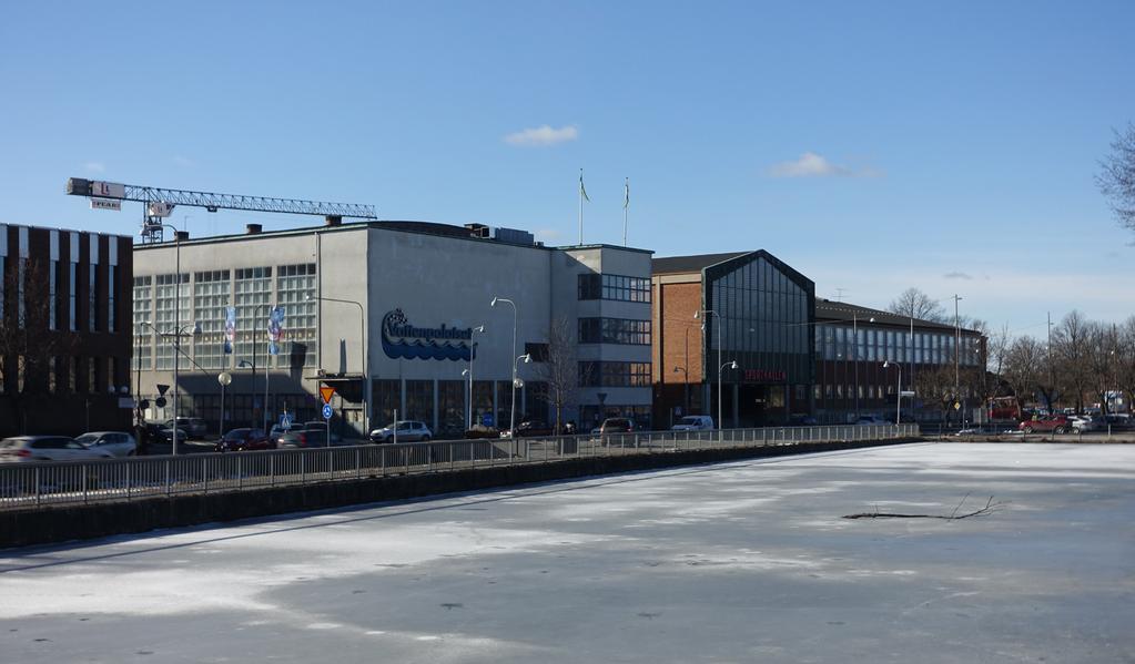 Eskilstunaån samt Vattenpalatset och Sporthallen Foto: Annordia LOKAL MÖTESMARKNAD 3. Finns det tillräcklig efterfrågan från det lokala näringslivet?