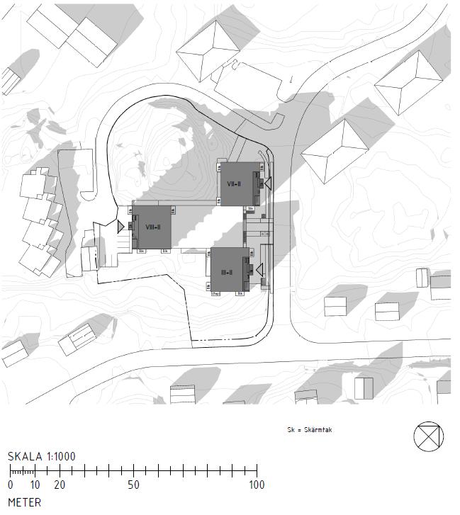 Sida 2 (12) 1 Uppdrag och syfte har på uppdrag av BTH Bostad utrett de bergtekniska förutsättningarna inom en fastighet där det planeras att uppföras tre stycken flerbostadshus med varierat antal