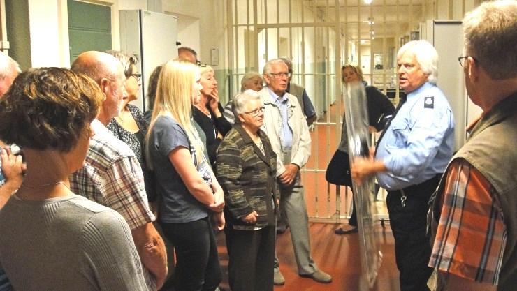 En spændende aften, hvor vi startede med en kop kaffe, medens Jan Holmgaard fortalte og viste billeder fra arresthuset.