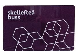 För att kunna använda webbshoppen behöver du ett busskort som du antingen köpt ombord på bussen, på Skellefteå busstation eller Skellefteå buss kontor.