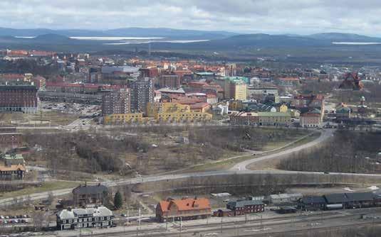 Beskrivning av delområden Område 6 Kvarteret Ortdrivaren Ett av Kirunas karaktärsområden.