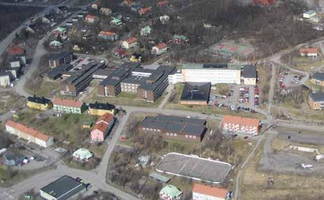 Beskrivning av delområden Område 11 Björkbacken (större delen) Bolagsområde med enfamiljs och mindre flerfamiljshus, bland annat bläckhorn, glest placerade på stora,