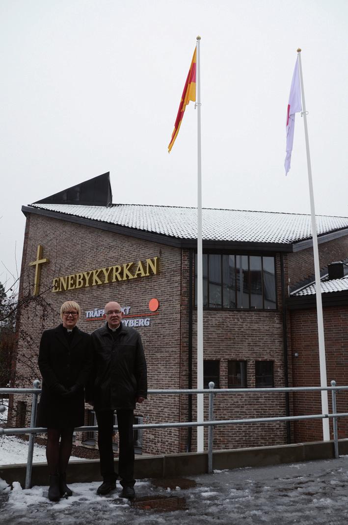 Verksamhetsberättelse för Kyrkan i Enebyberg 2011 Inledning År 2011 kunde Kyrkan i Enebyberg fira sitt 5-årsjubileum.