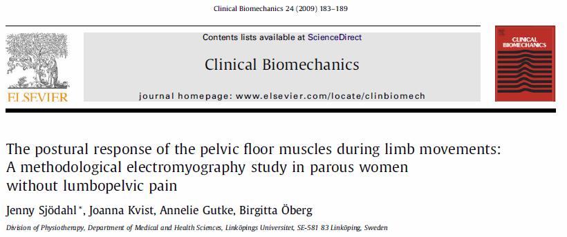 ipsilateral leg lift, pre-activation