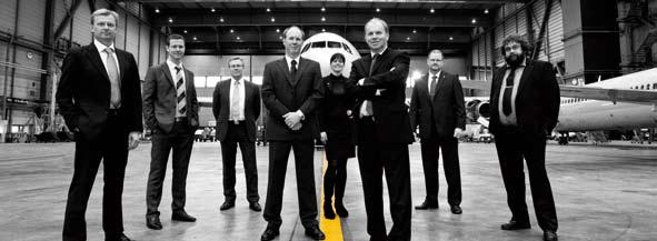 Ledningsgruppen inom CTT-koncernen under 2009 bribo Det gläder mig med vilken positiv attityd och stor energi som ledningen tacklade den djupa lågkonjunkturen i verkstadsindustrin.