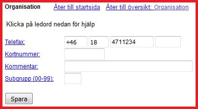 Telefonnummer Klicka på Lägg till telefon.