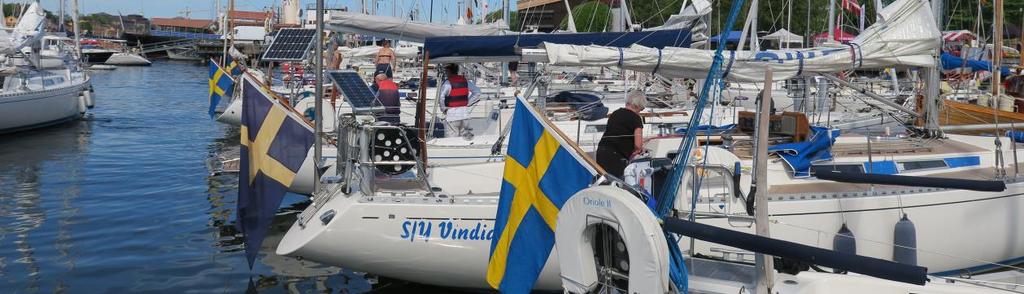 När vi fick inbjudan undrade arrangörerna SYS (Sail Yacht Society) hur många båtar vi skulle kunna tänkas bli?