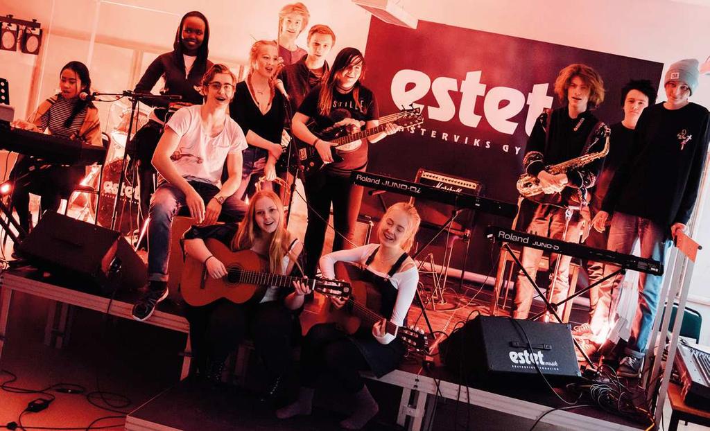 ESTETISKA PROGRAMMET Hur kan jag utveckla mitt musikintresse under gymnasietiden? Hur gör jag en egen studioinspelning från idé till färdig CD-skiva?