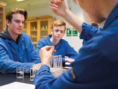 Inom programmet läser du moderna språk vilket innebär att du kan få meritpoäng i moderna språk och eventuellt i matematik, beroende på vilken utbildning du söker på högskola/universitet.