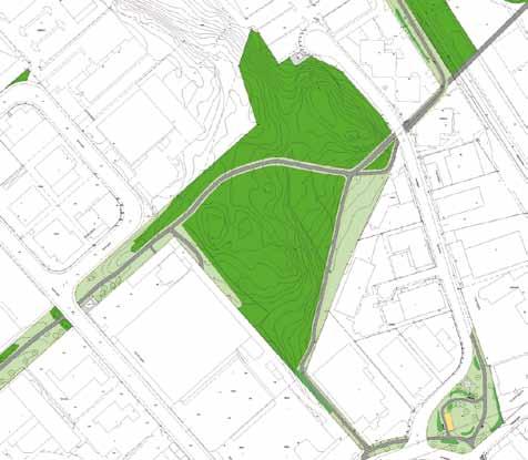 53. område vid fagerstagatan/domnarvsgatan Storlek: ca 5 Ha Karaktär: Naturområde/fornminnesområde sociala värden: Grön oas, naturlek, ro, promenader KULTURHISTORISKA värden: Fornlämningar Ekologiska