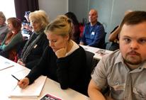 Samtliga workshops dokumenterades av kanslipersonal och kommer att finnas med som underlag för en kommande rapport. behöver mycket förberedelse för att våga släppa taget, ansåg hon.