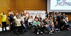 Med tårta, musik och tal firade alla på ordförandekonferensen att Riks-Klippan bytte namn till Inre Ringen Sverige!