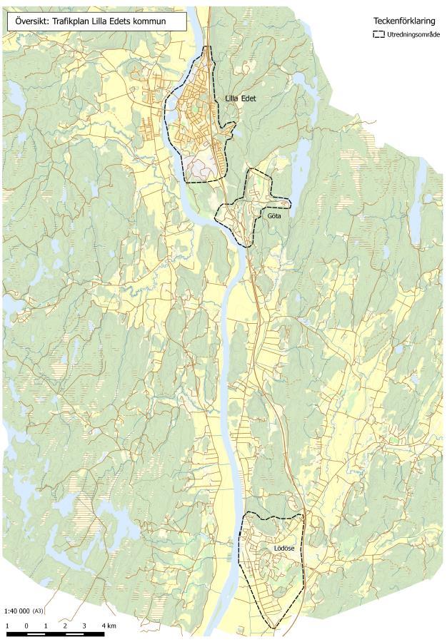 1.2 Avgränsning Trafikplanen fokuserar på den fysiska planeringen och utformningen av trafiksystemet, d.v.s. på åtgärder inom fyrstegsprincipens steg 3 och 4.
