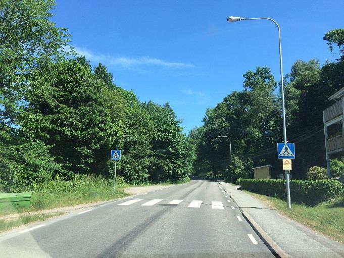 OBS; väghållare Trafikverket Bild 15 Ej tillgänglighetsanpassat Göteborgsvägen, Lilla Edet. Bild tagen från Google 20161004.