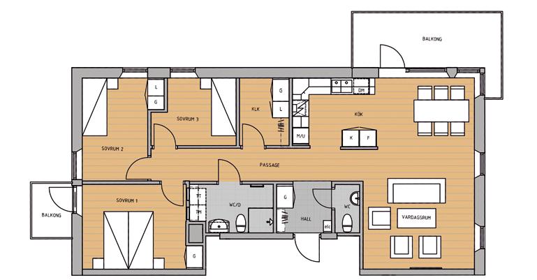plan 4 4 rok, 91 kvm,