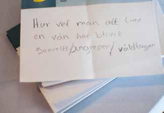 100 ungdomar fanns med under dagen och deltog i seminarier och en öppen frågelåda. Dagen fick mycket positiv respons från både elever och lärare.