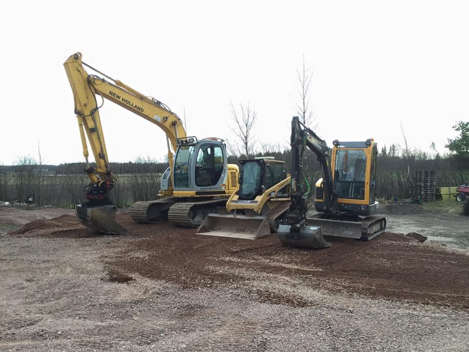 MED STORA OCH SMÅ MASKINER FIXAR VI ARBETET! TEL: 040 587 4770 Mail: bo.k@aland.