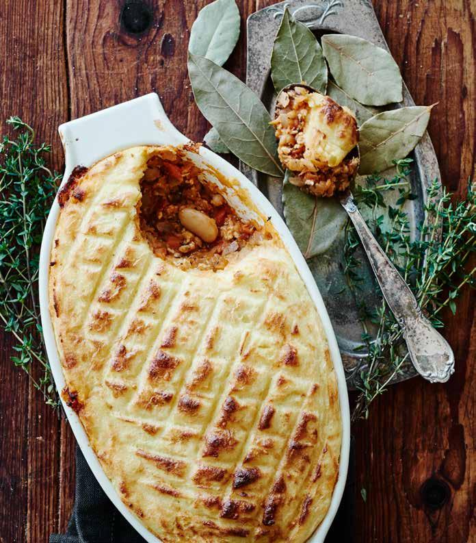 torsdag Shepherd s Pie på Picadillo Shepherd s Pie är ett bra exempel på en - hela rätten i ett gratängfat - rätt. Här en klimatsmart variant där mängden grönsaker och bönor överstiger mängden kött.