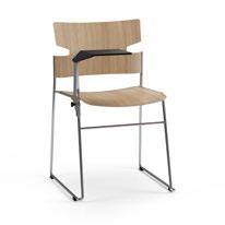 Stack stol/karmstol Mått: b 480/510 x d 500 x h 770 x sh 450 mm Produktinfo: Sittskal av polypropén i vit, grå, svart, röd eller dimturkos alt.