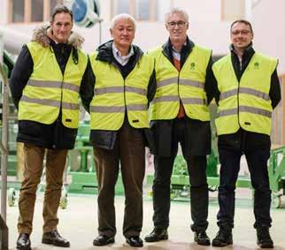 Gruppen startade från grunden med ett besök hos Norr- Plants skogsplantskola Bogrundet, vilket var en av många anledningar till att Meiken ville gästa just Sverige och SCA.