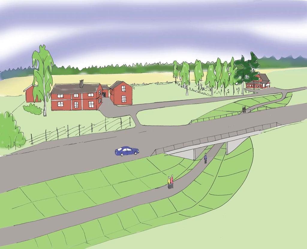 Sälen Väg 66 Malung Föreslaget gång- och cykelstråk och gång- och cykelport. 30 Delsträcka 4 Figur 4.