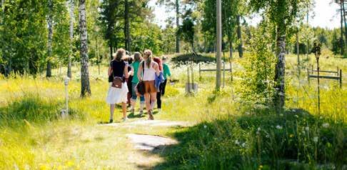 Övriga Kinnekulle Blombergsrundan Blombergsrundan startar vid tågstationen och går sedan ner mot Blombergs hamn. Här ligger vikingaskeppet Sigrid Storråda förtöjd, då hon inte är ute och seglar.