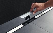 Lätta att montera och rengöra 157 mm 43 mm 300 mm max 1300 mm Färg/material Borstat stål Unik design med uppsamlingsyta,