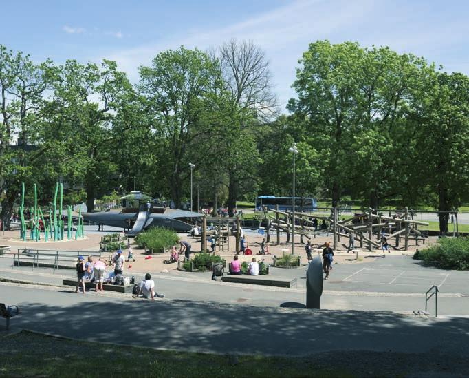 Kuperad terräng kan också vara bra ur ljudsynpunkt framförallt om marken kan kategoriseras som mjuk.
