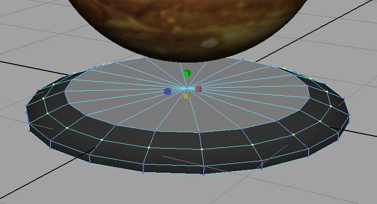 Med sfären vald, klicka på polysphproj1 under INPUTS i channel box och sätt Horizontal Sweep till 360 och Vertical Sweep till 180 så att texturen täcker hela sfären.