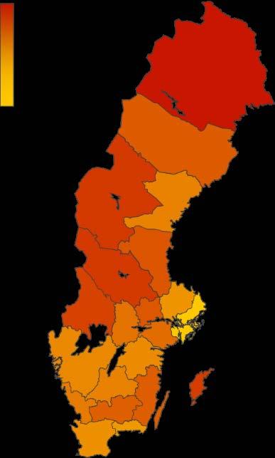 Få barn omkommer Av dem som omkom i vägtrafiken under 217 var ungefär hälften under 45 år och hälften 45 år och äldre (Figur 3). Av de omkomna var barn, dvs.