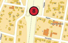 .8 Punkt 8 Punkt 8 är belägen vid Algatan i centrala Lomma, i anslutning till en gång- och cykeltunnel under järnvägen. Flera elcyklar, lådcyklar och sparkcyklar registrerades.