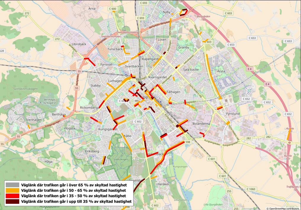 Flaskhalsar 2050 s4 17 Med styrmedelspaket 4 som innehåller ökad milkostnad för bil och