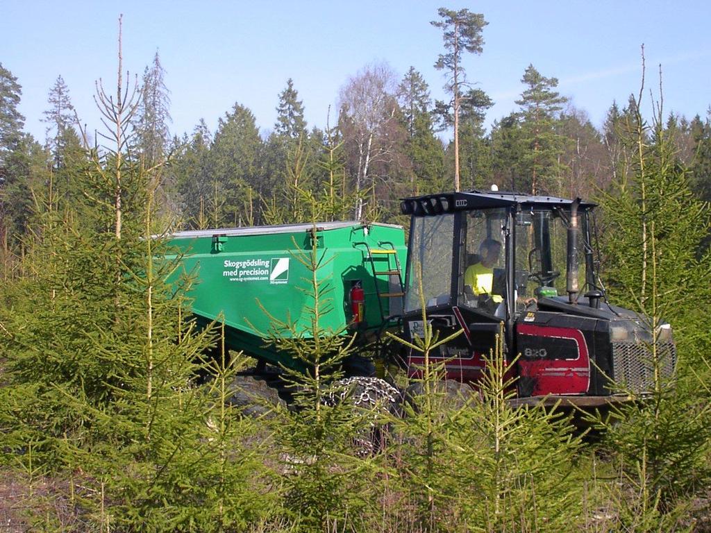 Gödsling av avdelning 177 på