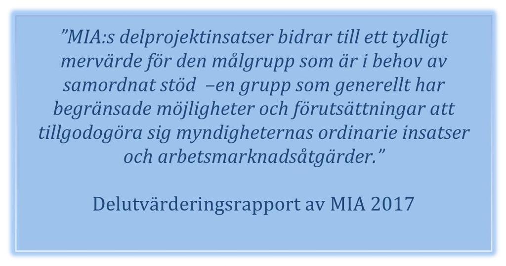 MIA-projektet Flera 