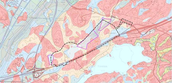 2.2.2 Naturmiljö Landskapsstruktur och landskapsbild Detaljplaneområdet består av obebyggd skogsbruksmark.