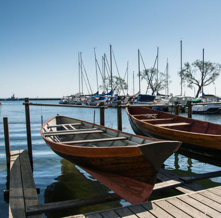 vara på vårt fantastiska läge vid