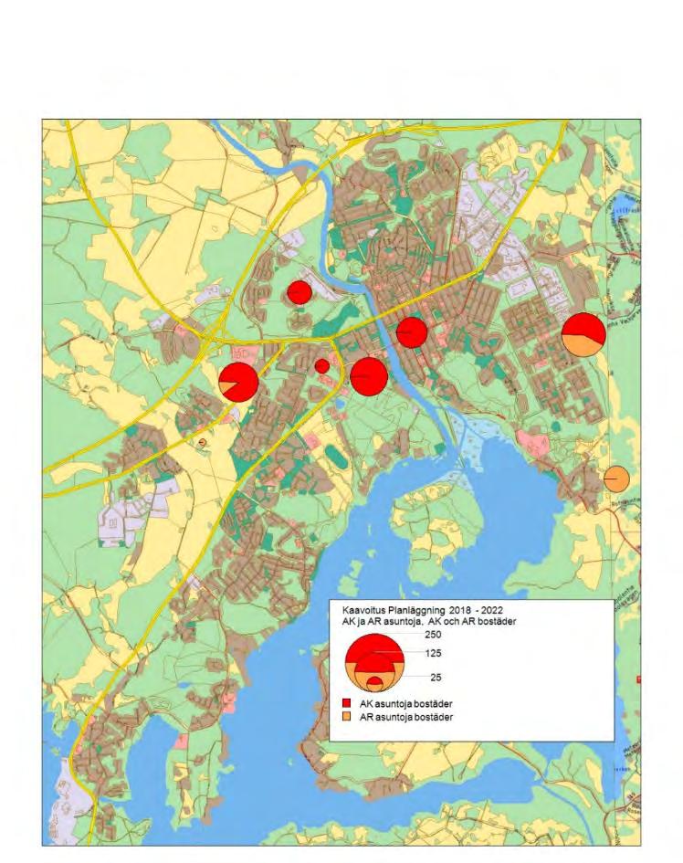 Plan för genomförande av markanvändning 2018 2022 Stadsutvecklingsnämnden 16.1.2018 Planreserv 1.